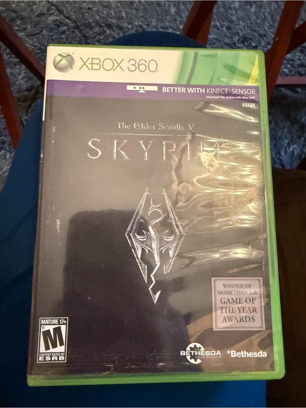 Xbox 360 The Elder Scrolls V Skyrim Black (Bethesda) (used)